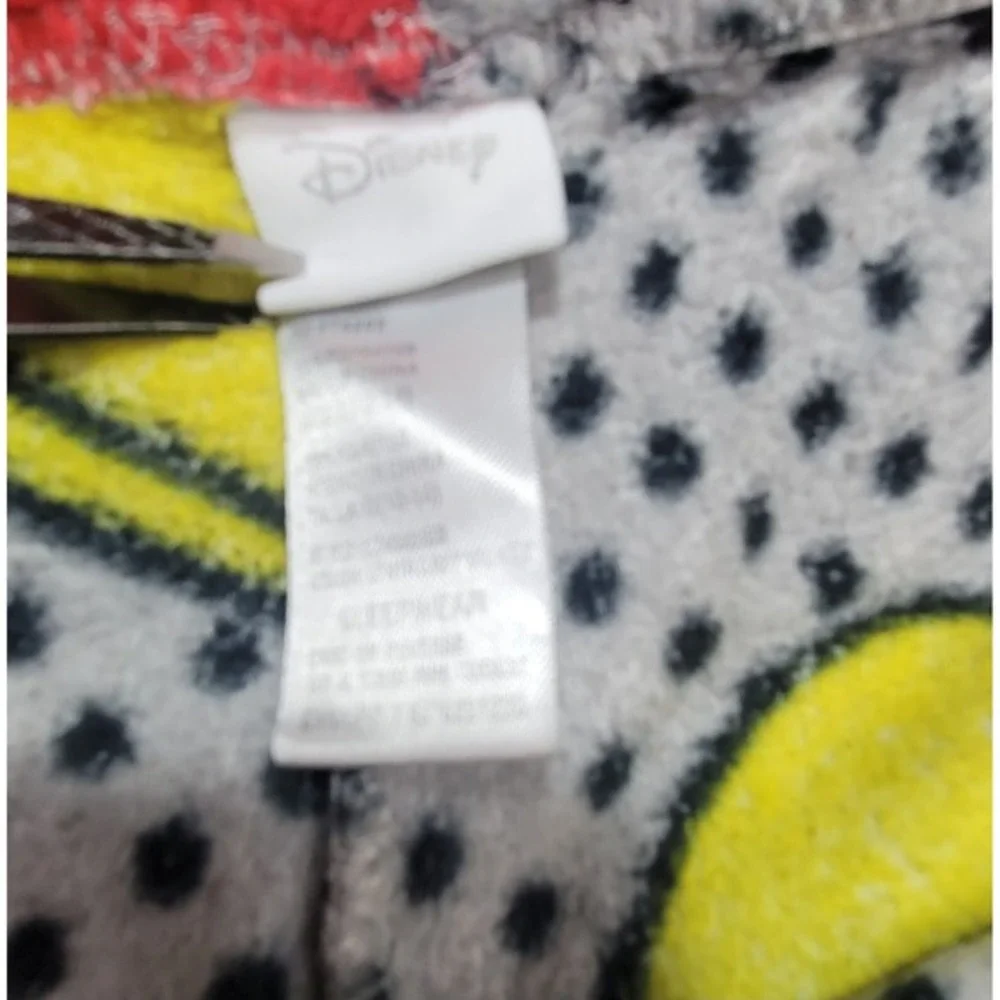 Disney Mickey Mouse Womens Pajama Pants Large Fleece Lounge Sleepwear Drawstring - Picture 5 of 13